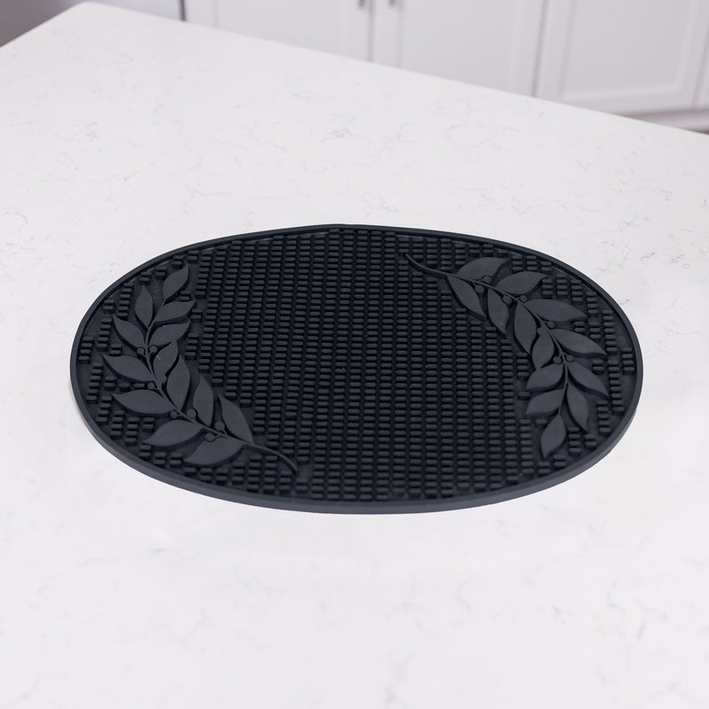 BREKX Party Mat for Kitchen or Bar - Dry Dishes or Hold A Drink Tub