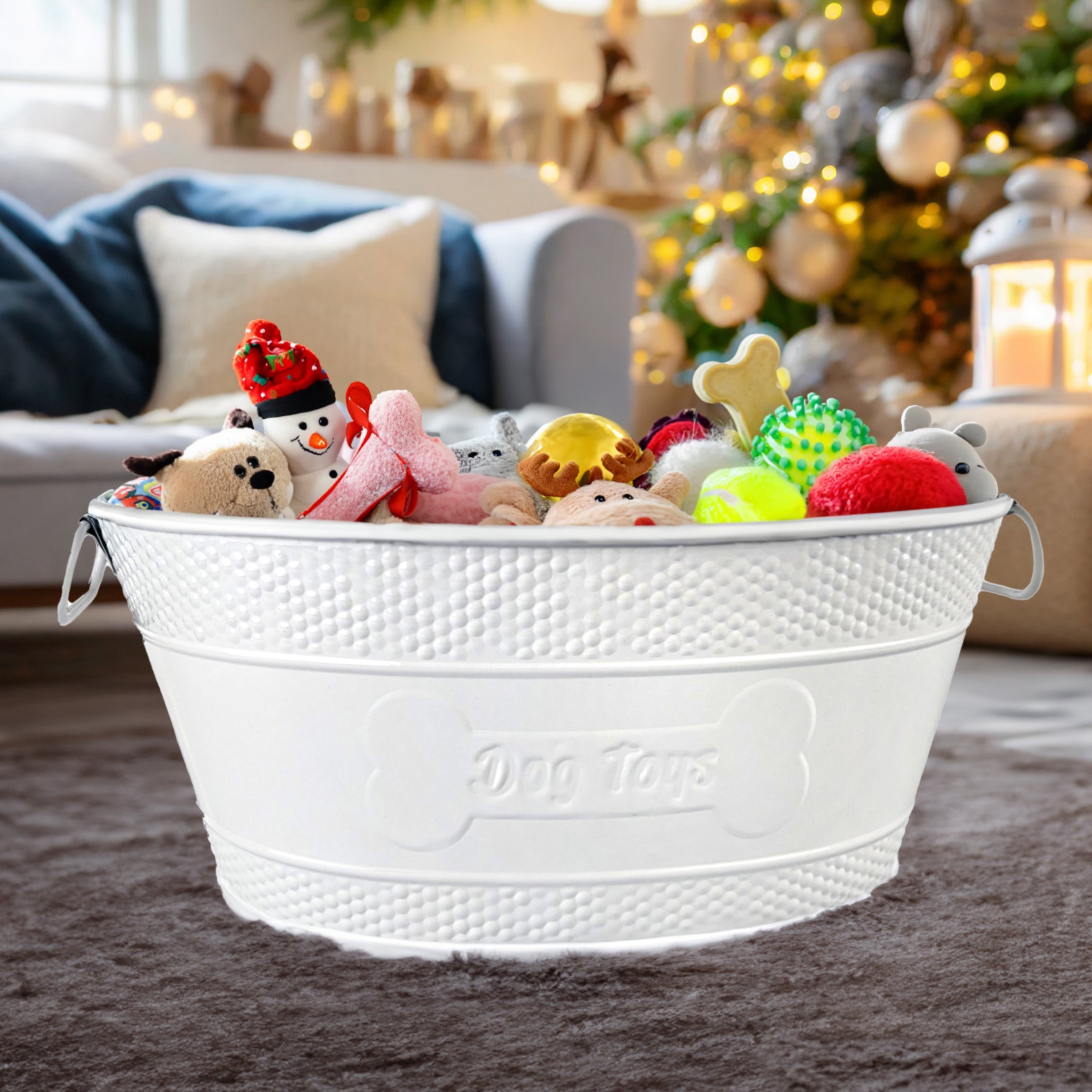 Chew proof dog toy clearance basket