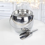 Iceberg Ice Bucket with Lid & Scoop Insulated Stainless Steel | BREKX