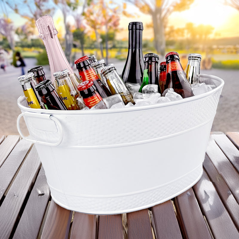 Colt Drink Bucket Hammered White | BREKX